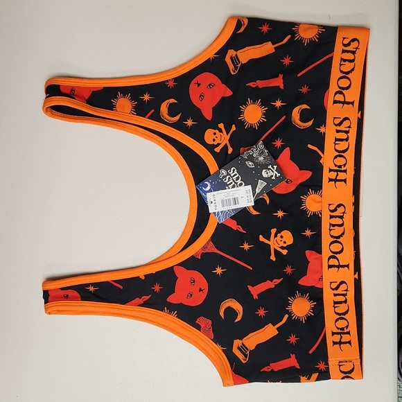 ❤️NWT VINTAGE TORRID SCOOP BRALETTE HOCUS POCUS SANDERSON SISTERS WIRELESS - Picture 3 of 12